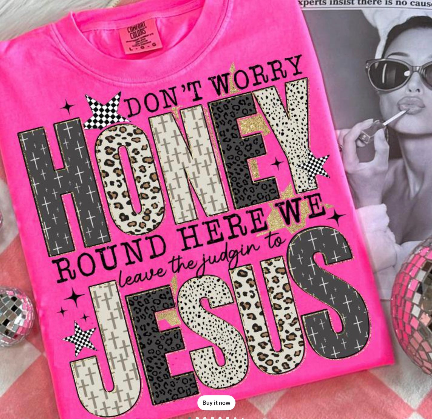 Leave the judging to Jesus